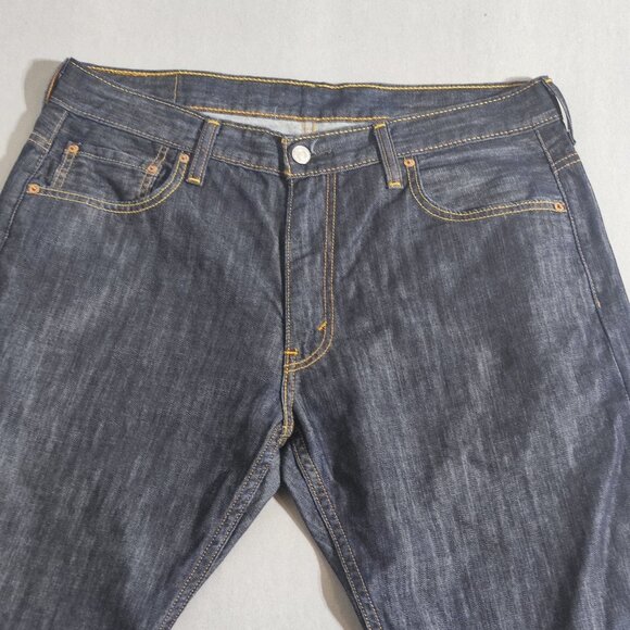 Levi's 569 Loose Fit Straight Jeans Men's Size W34/L30 Dark Ink Blue Colour - Picture 2 of 14